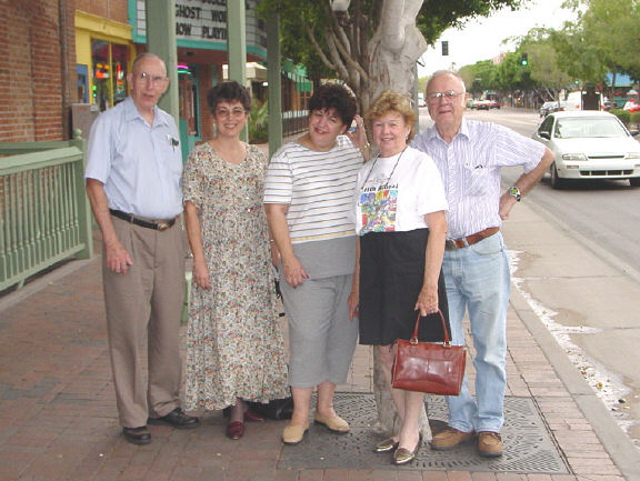 John, Carole, Bobbie, Mary and Hal