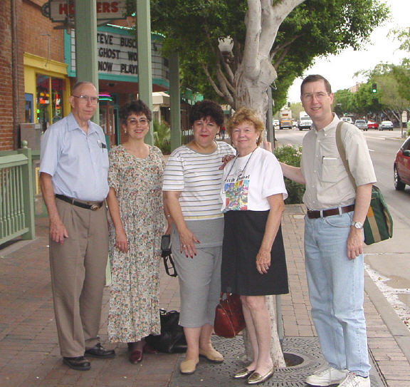 John, Carole, Bobbie, Mary and Clifton