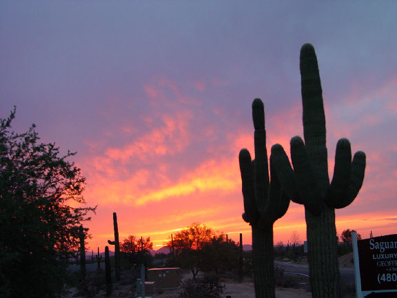 Red Sky Sunset